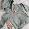 Sweat à capuche bébé coton BIO "à personnaliser” – Image 2