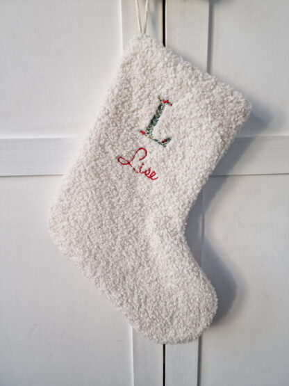 Chaussette de Noël moumoute "à personnaliser" – Image 11