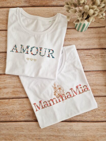 T-shirt adulte AMOUR “à personnaliser" – Image 10