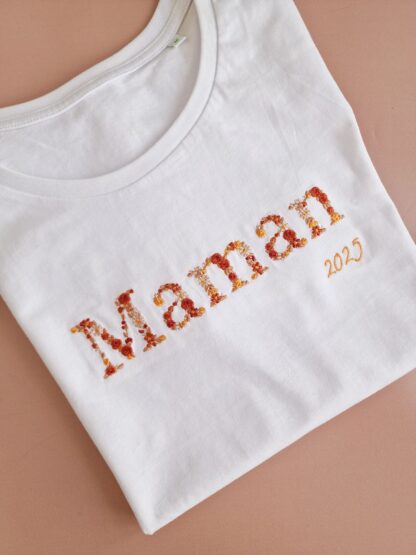 T-shirt adulte MAMAN “à personnaliser" – Image 2