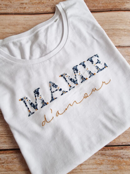 T-shirt adulte MAMIE / PAPI “à personnaliser" – Image 10