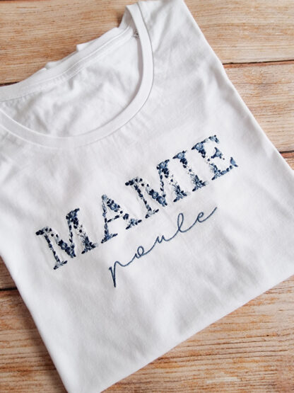 T-shirt adulte MAMIE / PAPI “à personnaliser" – Image 6