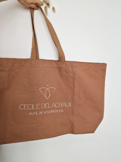 Grand sac cabas oversize "à personnaliser" – Image 2