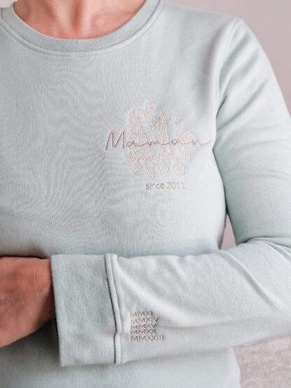 Sweat à capuche adulte MONOGRAMME “à personnaliser" – Image 2