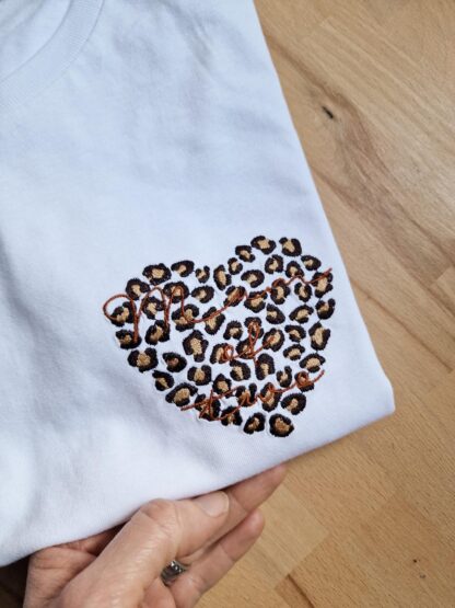 T-shirt adulte LÉOPARD “à personnaliser" – Image 4
