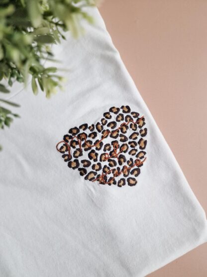 T-shirt adulte LÉOPARD “à personnaliser" – Image 5