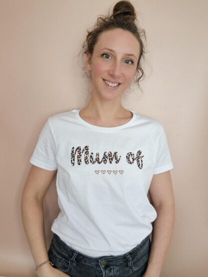 T-shirt adulte LÉOPARD “à personnaliser" – Image 2
