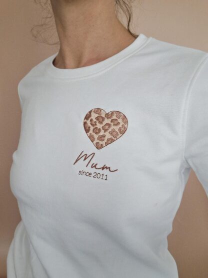 Sweat adulte LÉOPARD “à personnaliser"