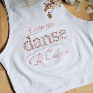 T-SHIRT sans manches ADULTES / ADOS CROP Top Danse